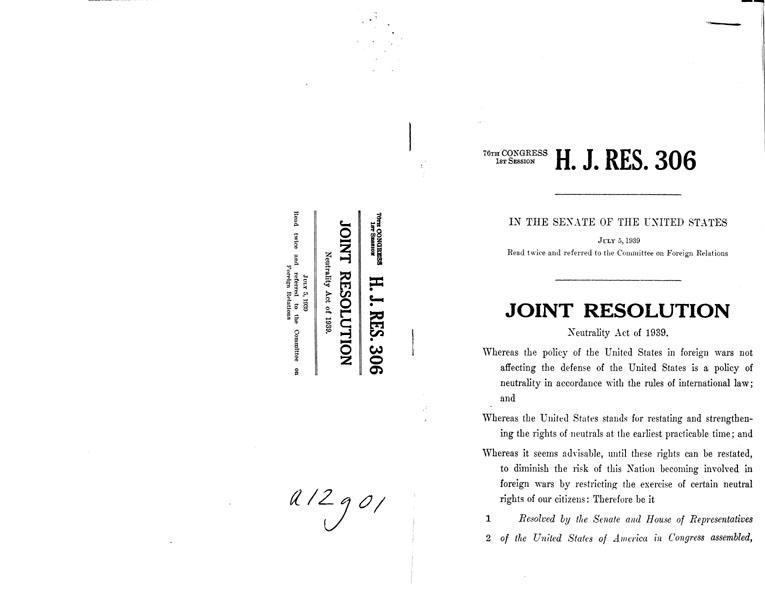 [a12g01.jpg] - H.J. Res. 306-7/5/39