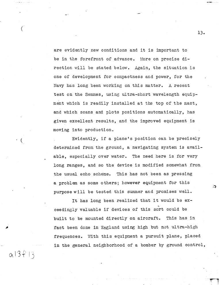 [a13f13.jpg] - Report of the National Defense Research Committee-6/27/40-6/28/42