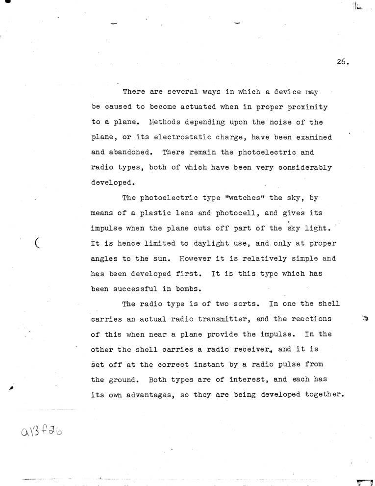 [a13f26.jpg] - Report of the National Defense Research Committee-6/27/40-6/28/42