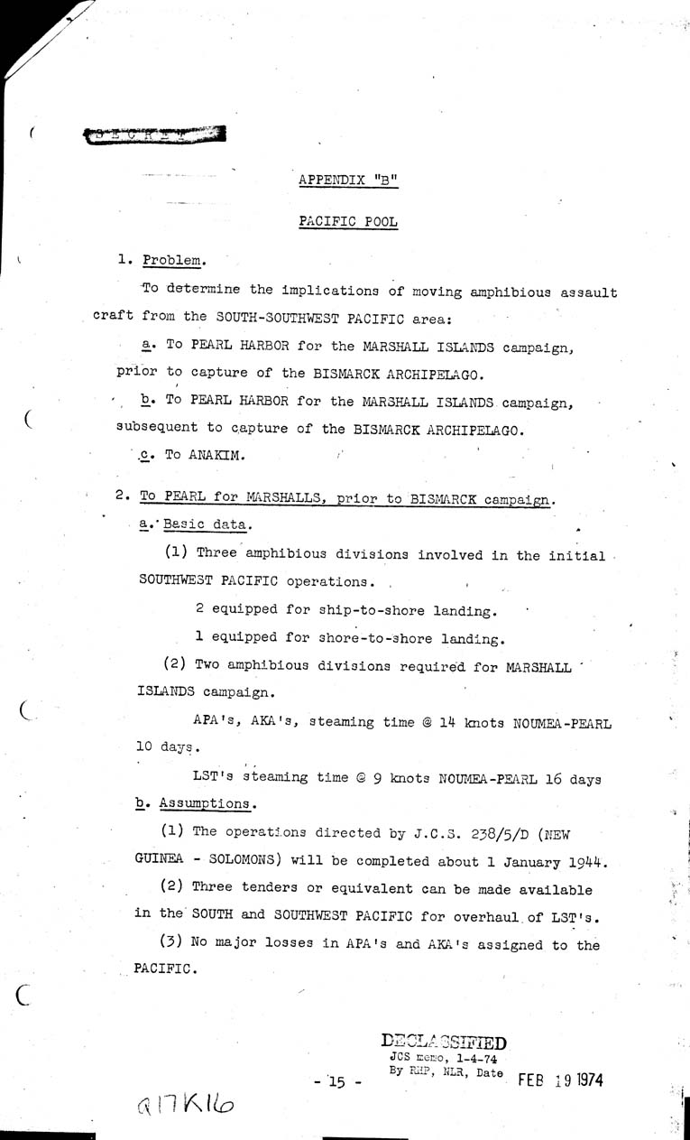 [a17k16.jpg] - Mobility and Utilization of Amphibious Assault Craft 5/15/43