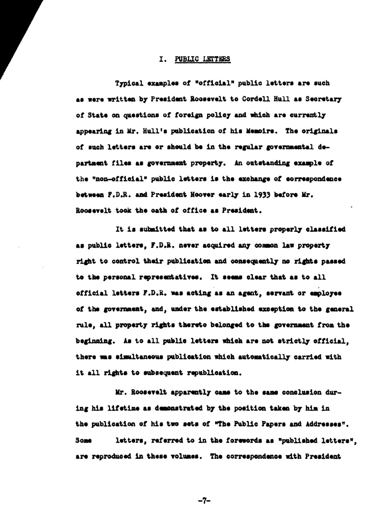 [a901be07.jpg] - Memo, January 27, 1948