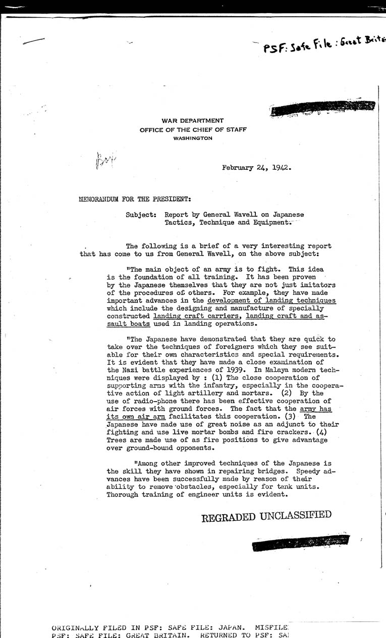 [a26dd01.jpg] - Chief of Staff to FDR 2/24/42