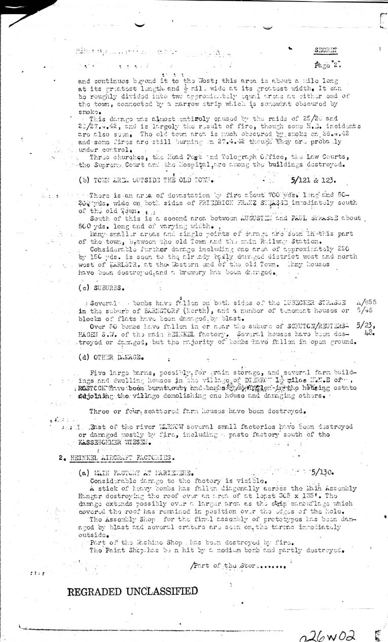 [a26w02.jpg] - Detailed Interpretation Report No. K.1312     4/26/42