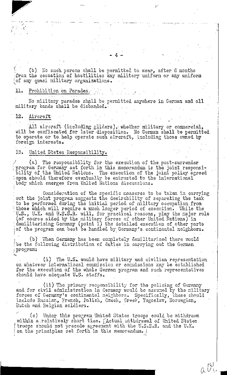 [a297a04.jpg] - Suggested Post-Surrender Program for Germany