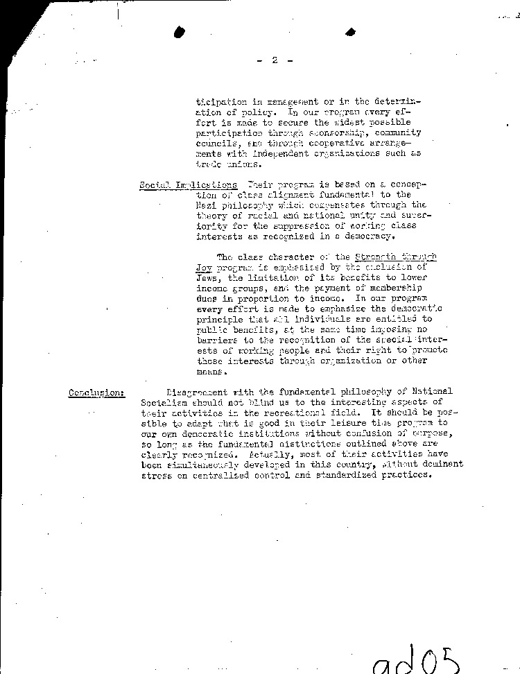 [a301ad05.jpg] - Memorandum: FDR-->Harry L. Hopkins 9/3/38