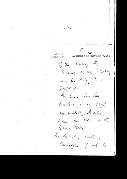 [a311h04.jpg] - Margot Oxford --> FDR Letter about Ray Atherton as Ambassador at the Court of St. James's 10/15/40