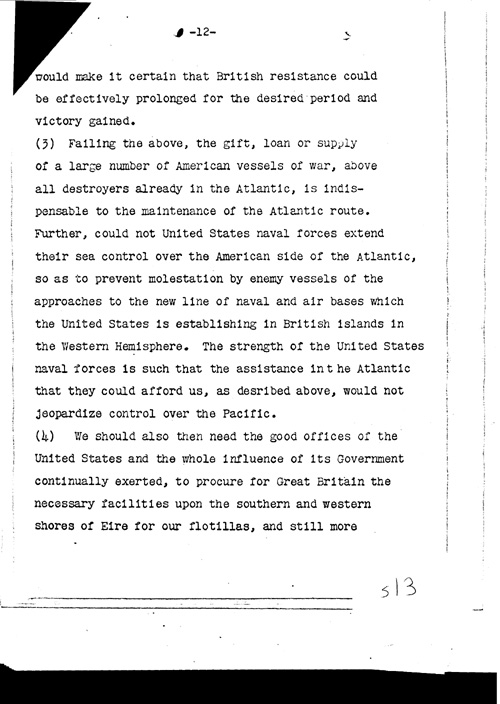 [a311s13.jpg] - Lord Lothian to Cordell Hull, Secretary of State Letter to President 12/8/40