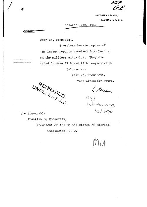 [a312m01.jpg] - Lothian-->F.D.R. 10/14/40