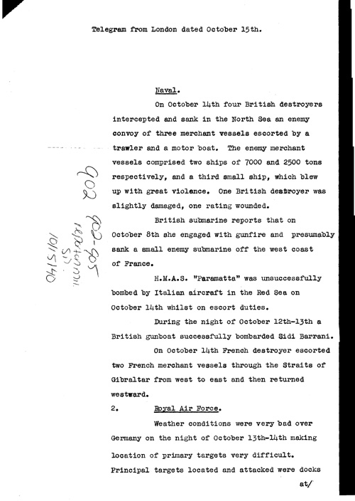 [a312q02.jpg] - Report on military situation 10/15/40