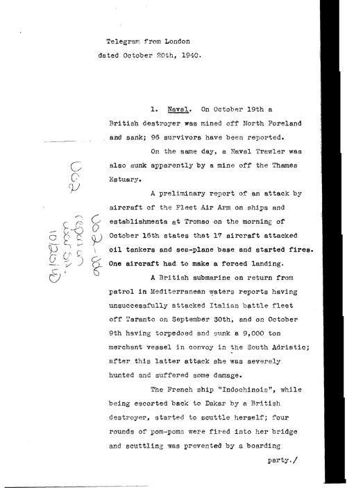 [a312u02.jpg] - Report on military situation 10/20/40