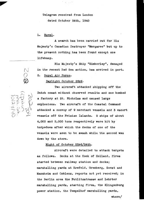 [a312z02.jpg] - Report on military situation 10/23/40