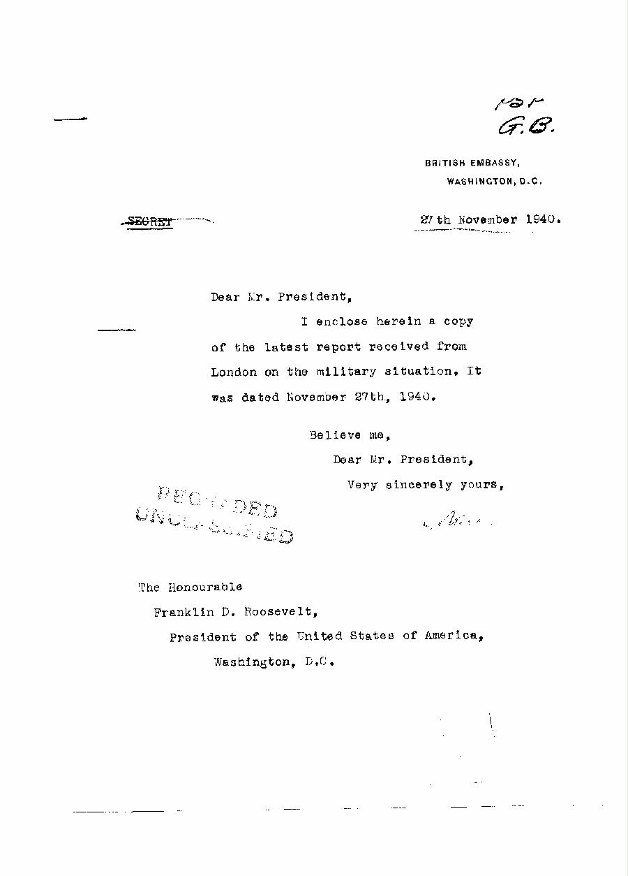 [a313y01.jpg] - Cover letter,Lothian--> FDR 11/27/40