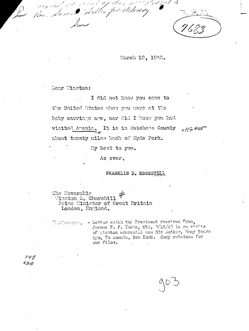 [a334g03.jpg] - FDR-->Churchill 3/19/43