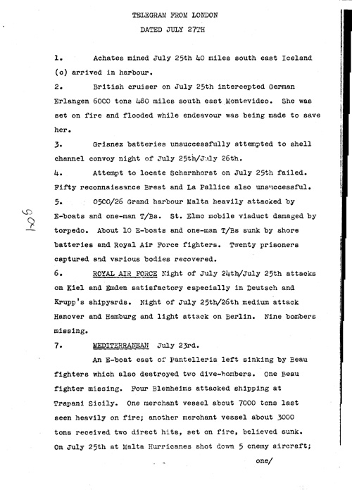 [a337g04.jpg] - Telegram from London 7/27/41