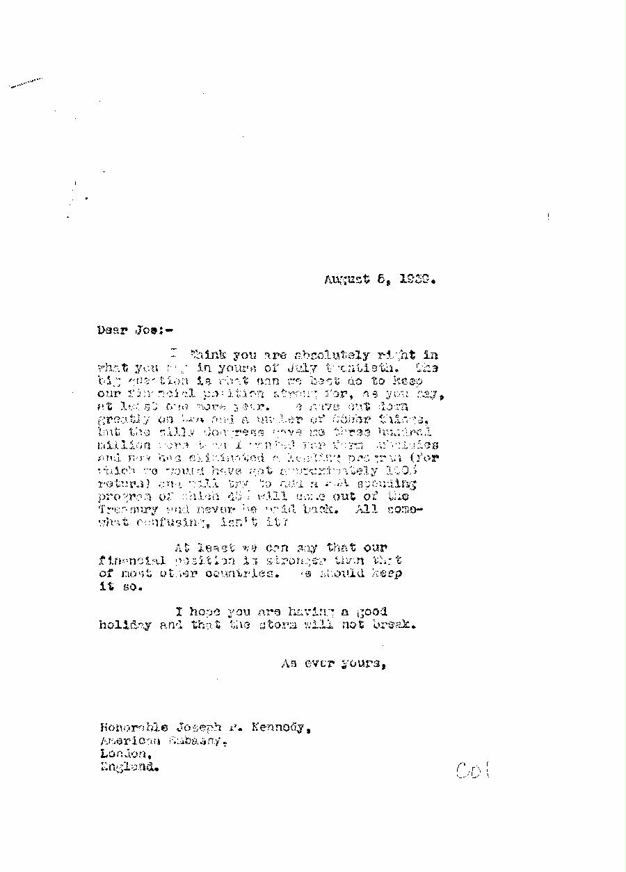 [a340c01.jpg] - FDR-->Kemmedy  8/5/39