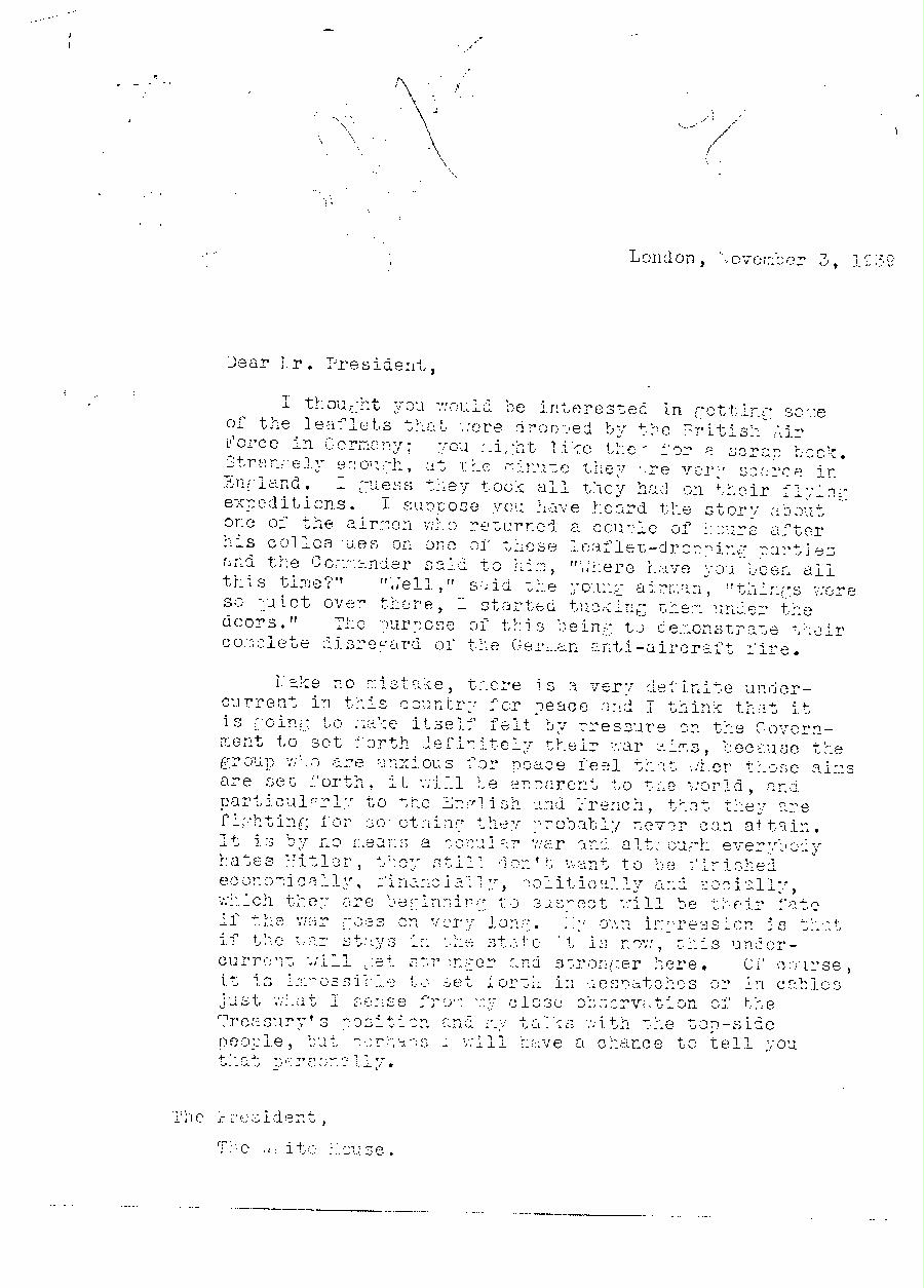 [a340o01.jpg] - Kennedy-->FDR  11/3/39 page1