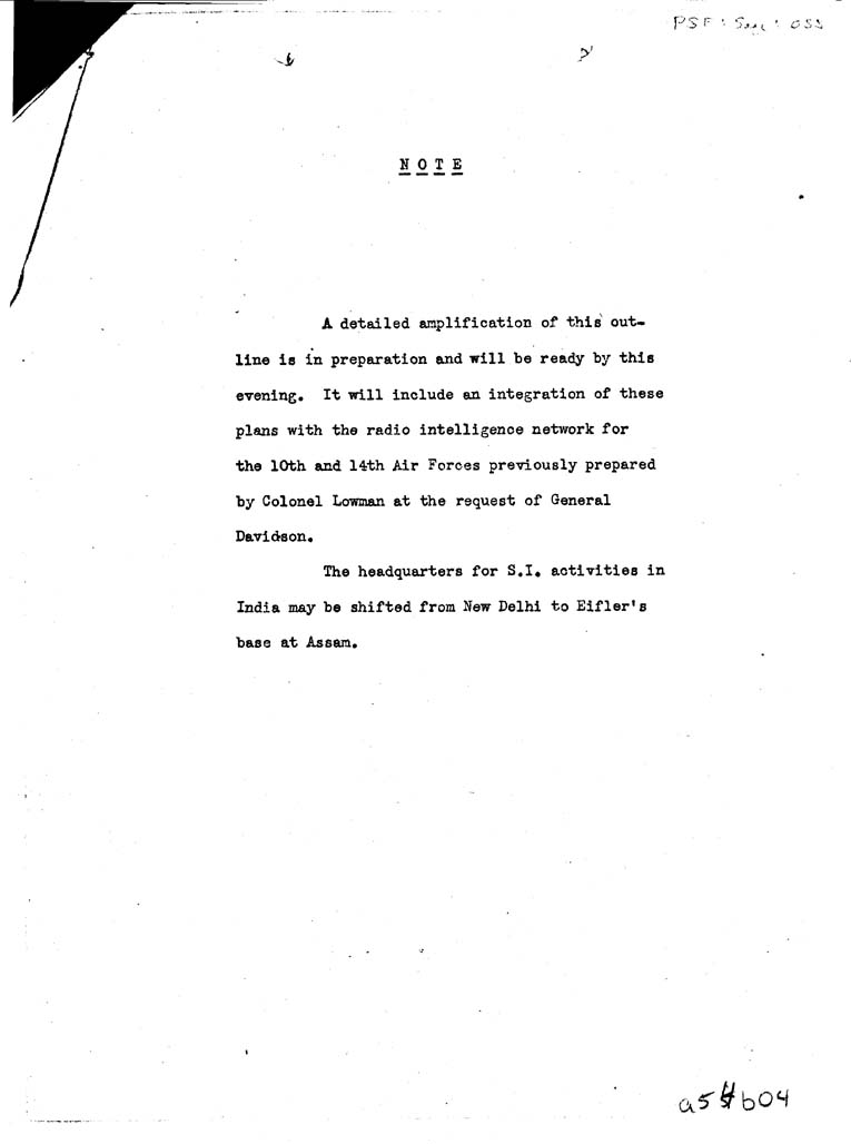 [a54b04.jpg] - Si Plan for China and Southeast Asia-10/6/43