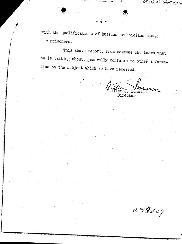 [a54d04.jpg] - Memorandum, Donovan-->President-March 20, 1944