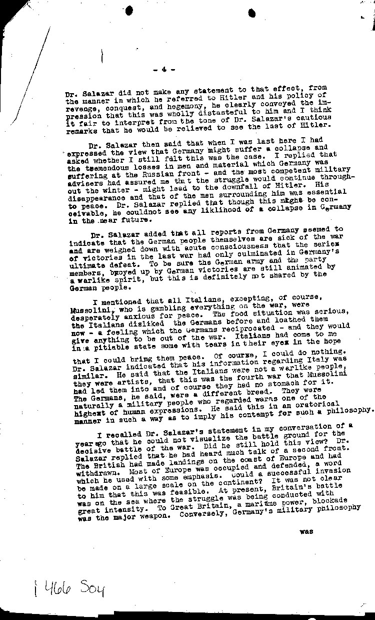 [a466s04.jpg] - memo of conversation b/tw Portug. PM & M.Taylor 10/42