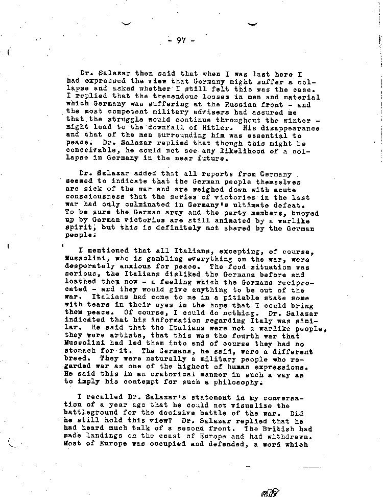 [a467ah06.jpg] - Memorandum of a Conversation Between Dr. Antonio de Olivera Salazar and Taylor (nd)