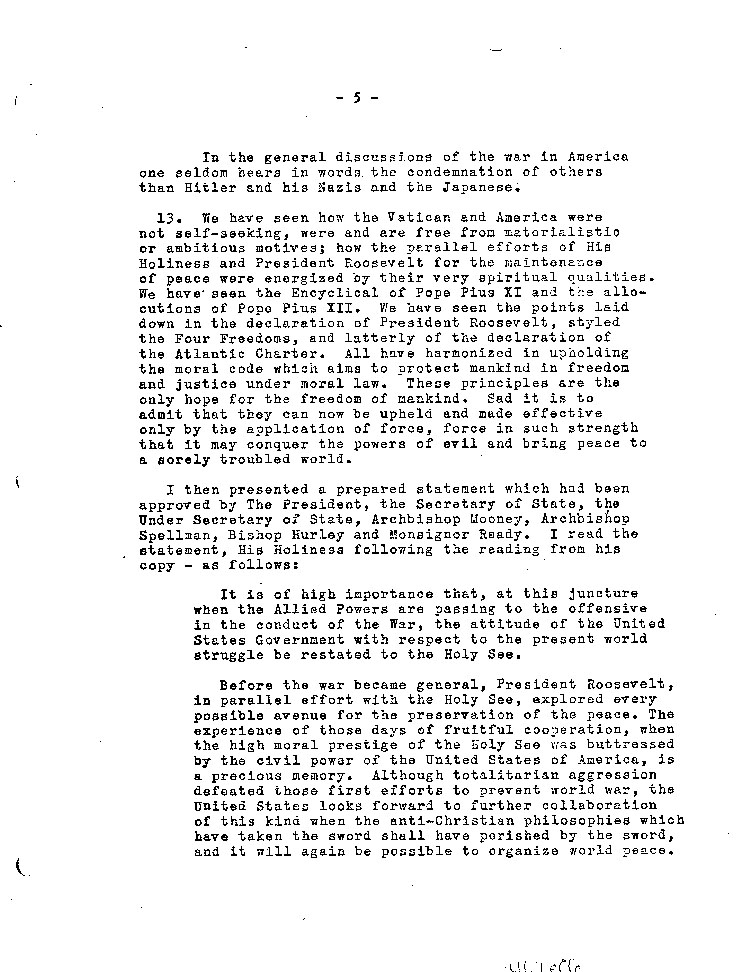 [a467e06.jpg] - Summary of Coversations Between Pope and Taylor, 9/19, 22, 26, 1942