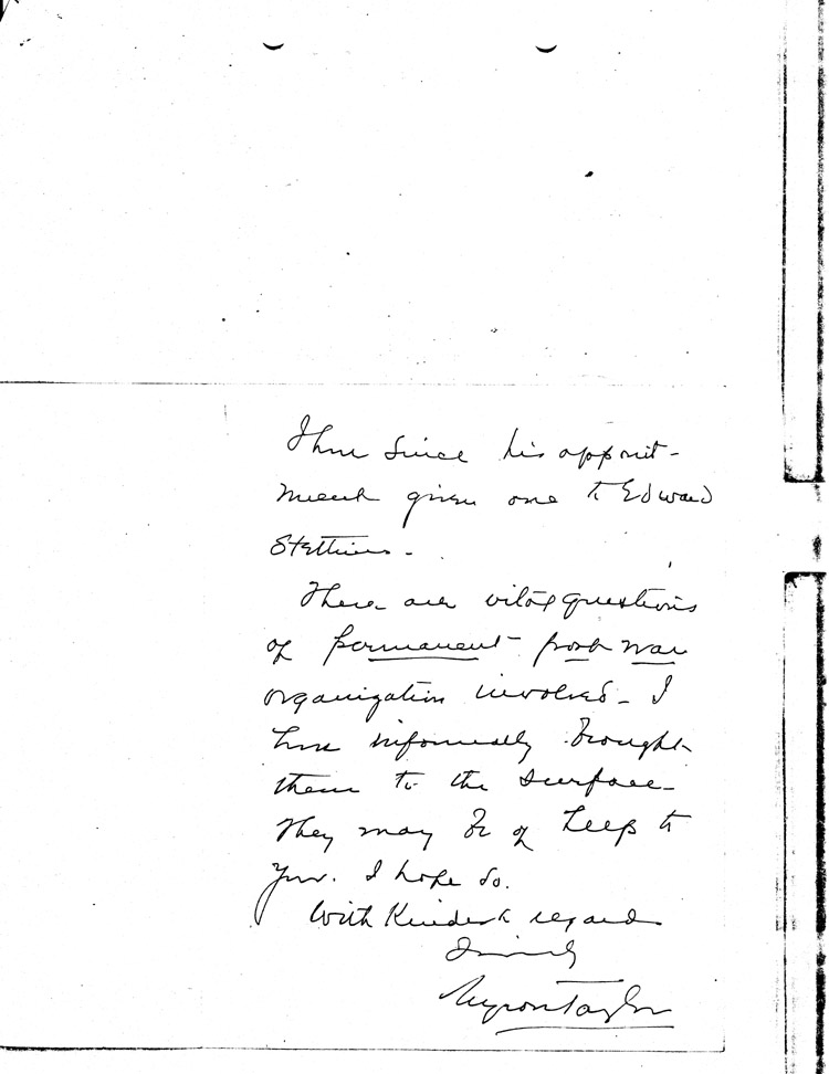 [a468al02.jpg] - Taylor-->F.D.R.  11/18/43 handwritten