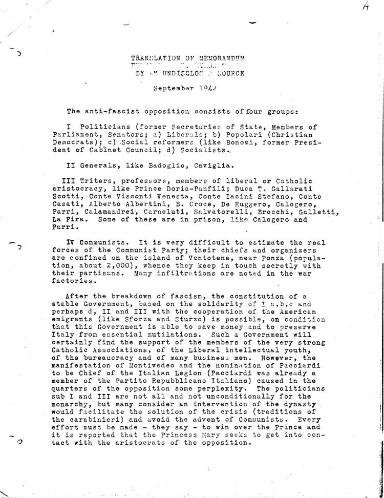 [a468g10.jpg] - Memorandum for the President 5/27/43