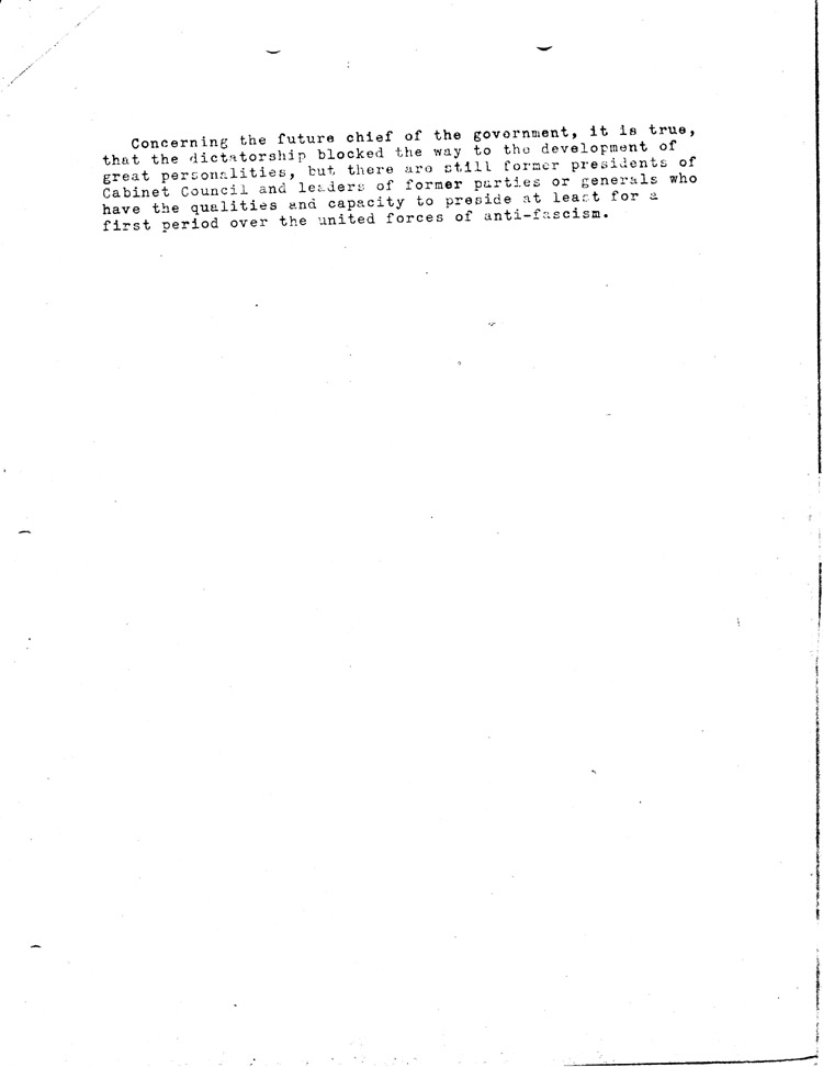 [a468g11.jpg] - Memorandum for the President 5/27/43