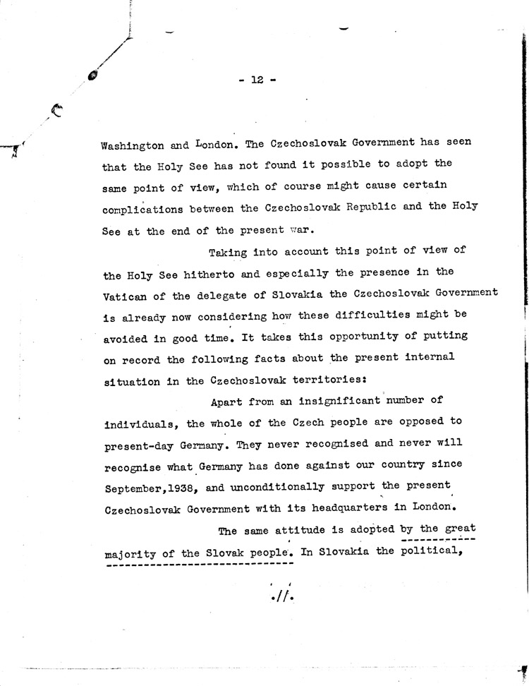 [a468h13.jpg] - Memorandum: FDR --> Myron Taylor 5/31/43