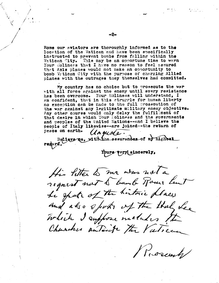 [a468i03.jpg] - Memorandum: Welles --> FDR 6/12/43