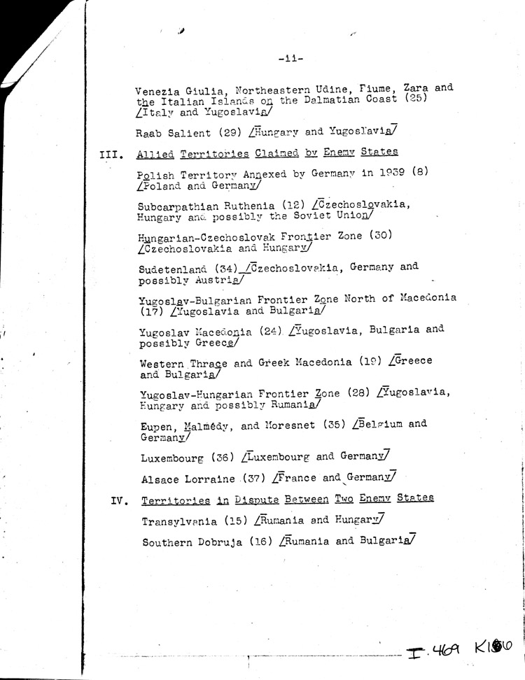 [a469k16.jpg] - Memo:     Myron Taylor --> Miss Tully     6/12/44