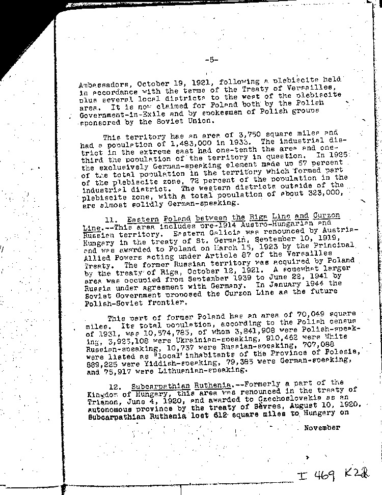 [a469k22.jpg] - Memo:     Myron Taylor --> Miss Tully     6/12/44