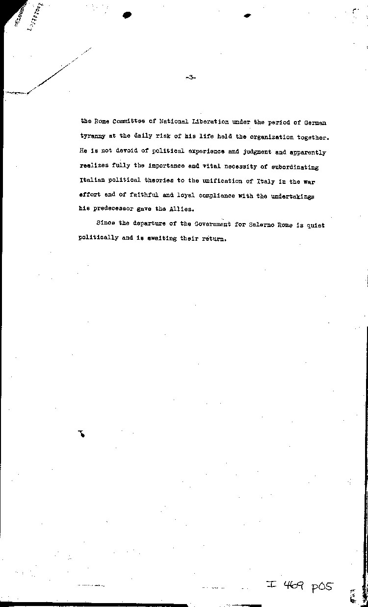 [a469p05.jpg] - Memo: Taylor --> FDR                    6/27/44