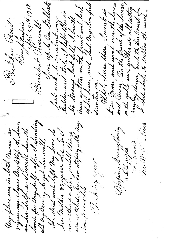 [a908bd03.jpg] - Letter from FDR to Hackett April 16, 1938
