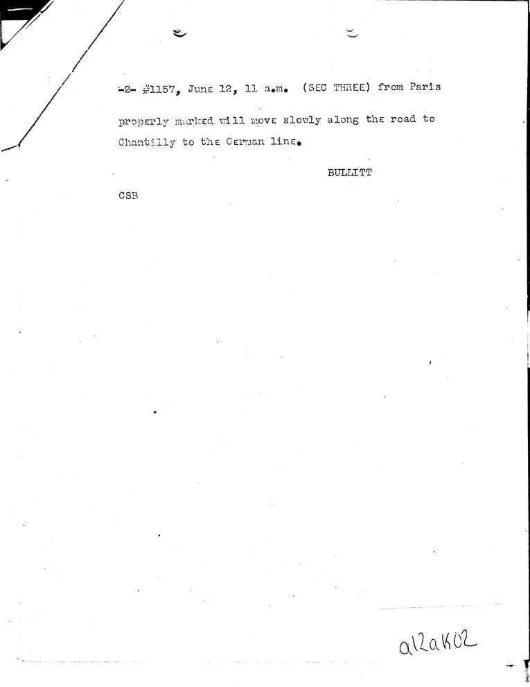 [a12ak02.jpg] - FDR to Bullitt 6/12/40