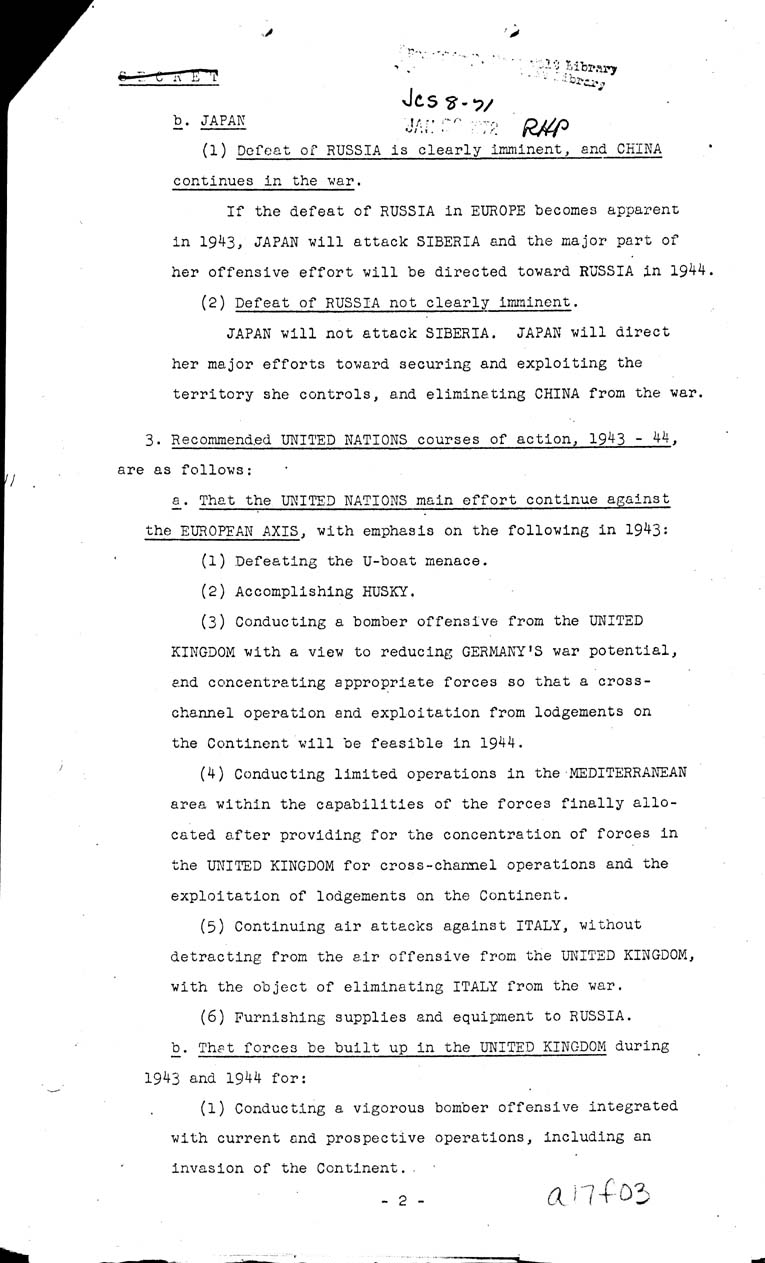 [a17f03.jpg] - Global Estimate of the Situation 1943-44