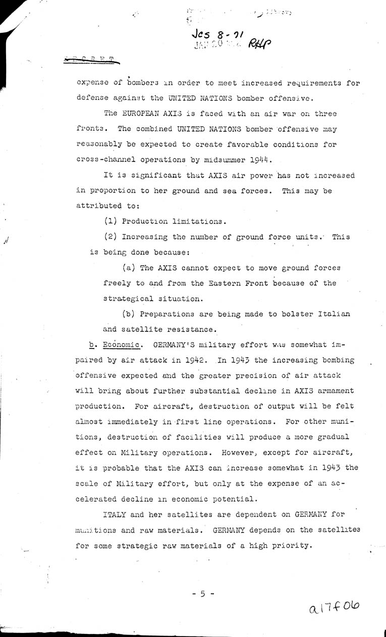 [a17f06.jpg] - Global Estimate of the Situation 1943-44