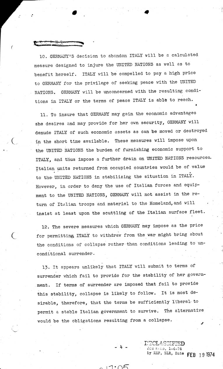 [a17i05.jpg] - Collapse or unconditional surrender of Italy 5/11/43