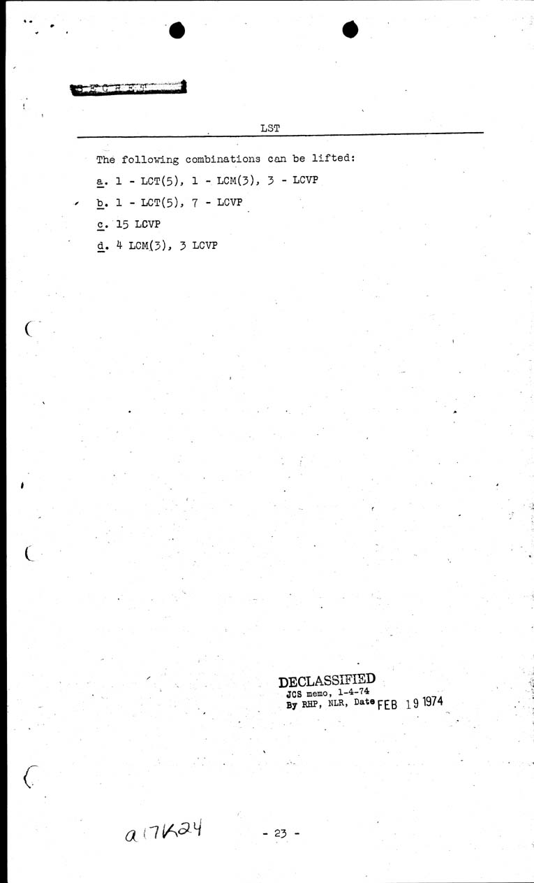 [a17k24.jpg] - Mobility and Utilization of Amphibious Assault Craft 5/15/43