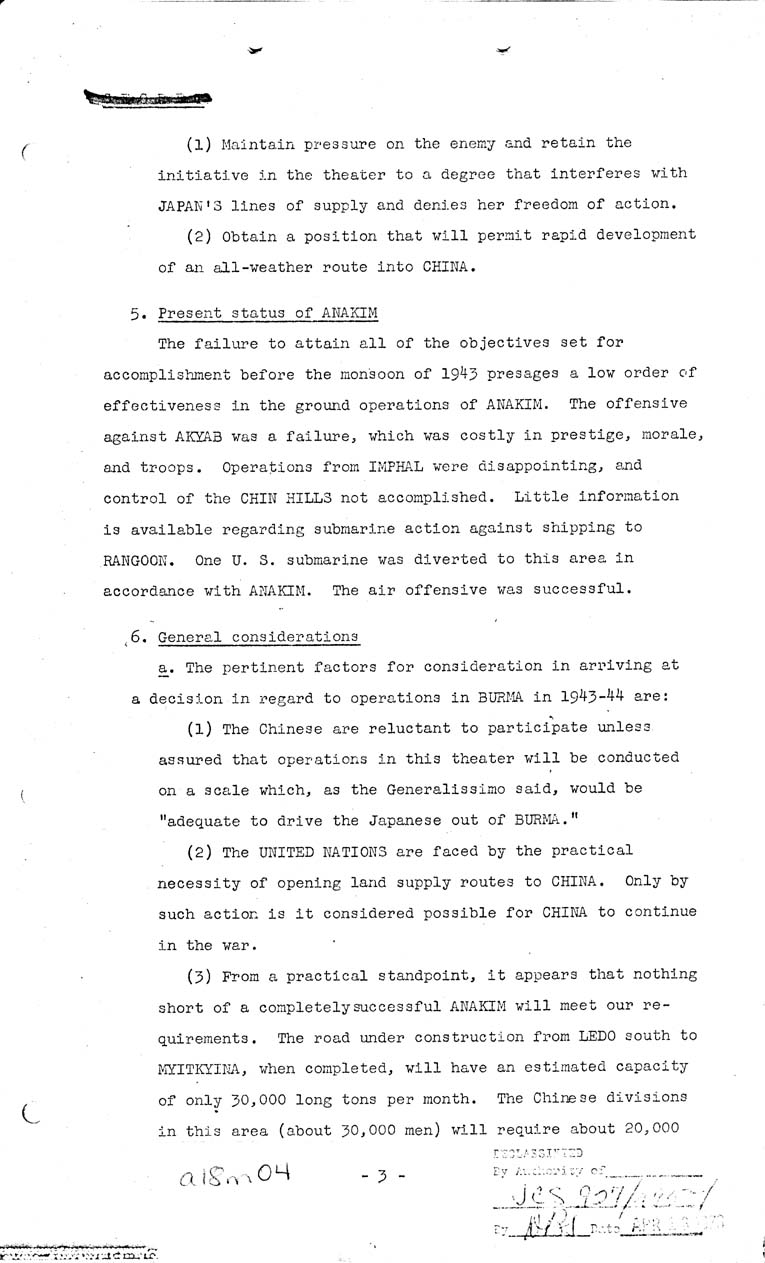 [a18m04.jpg] - Joint Chiefs of Staff, Operations in Burma 1943-1944, May 10, 1943 (J.C.S. 297)