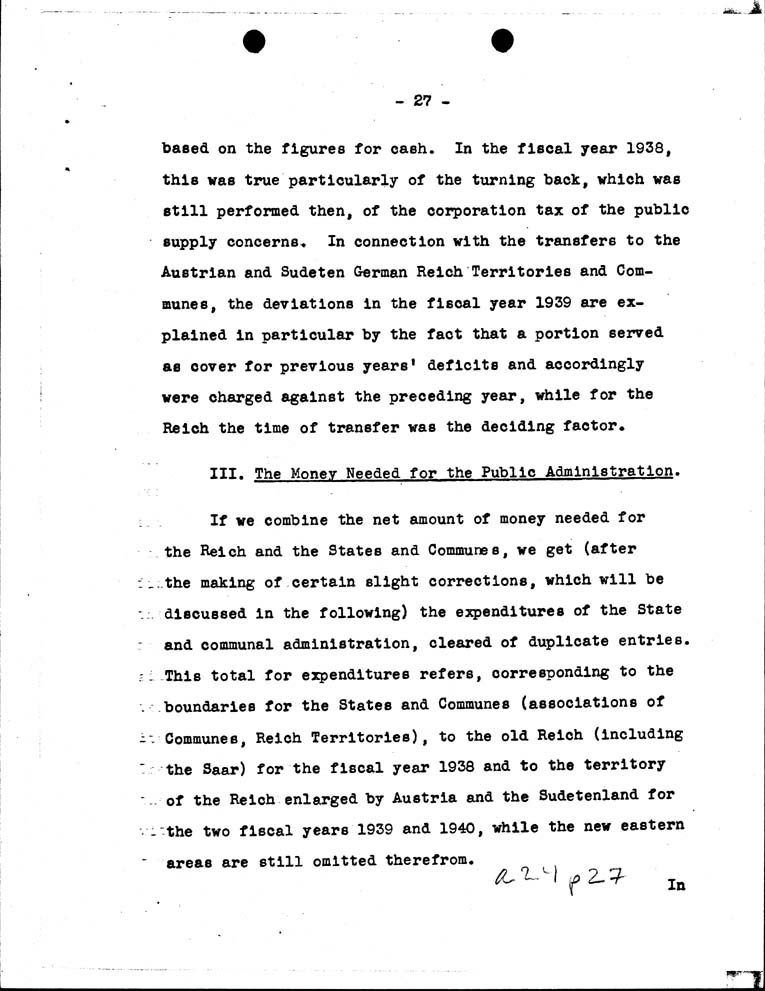 [a24p27.jpg] - Memorandum for the President- Jan. 24, 1941