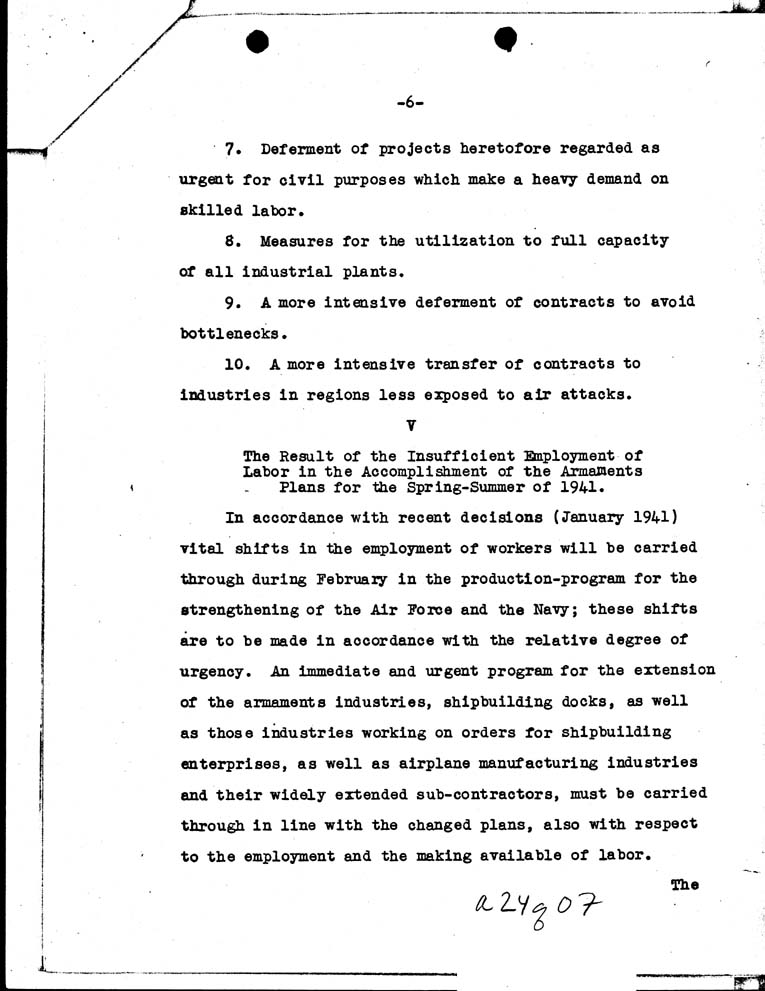 [a24q07.jpg] - Memorandum:Cordell Hull to the President- March 31, 1941