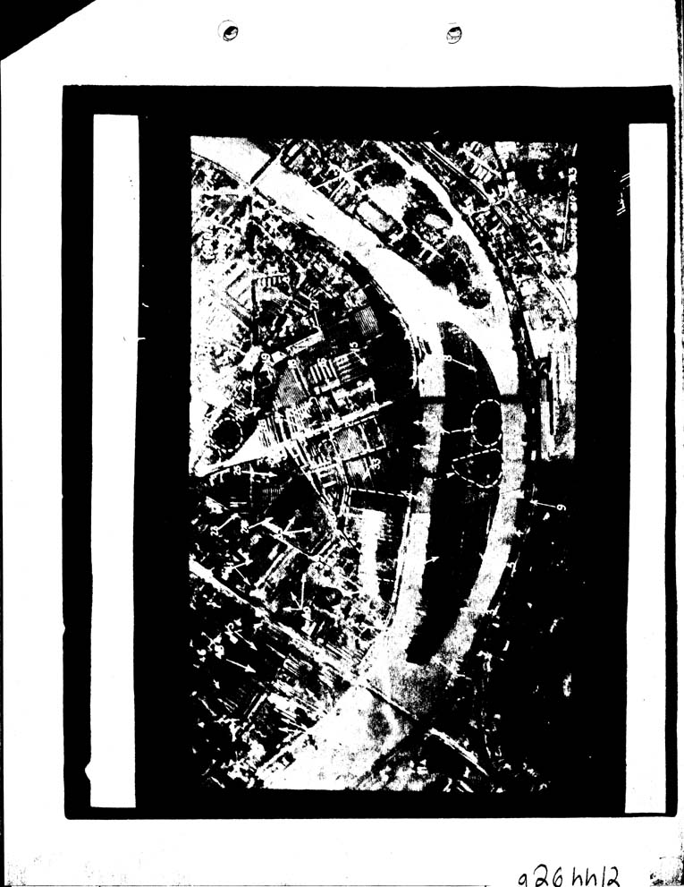 [a26hh12.jpg] - DAMAGED PLOTS  IN FRANCE AFTER THE ATTACK ON 3/4 MARCH 1942  PAGE - 12