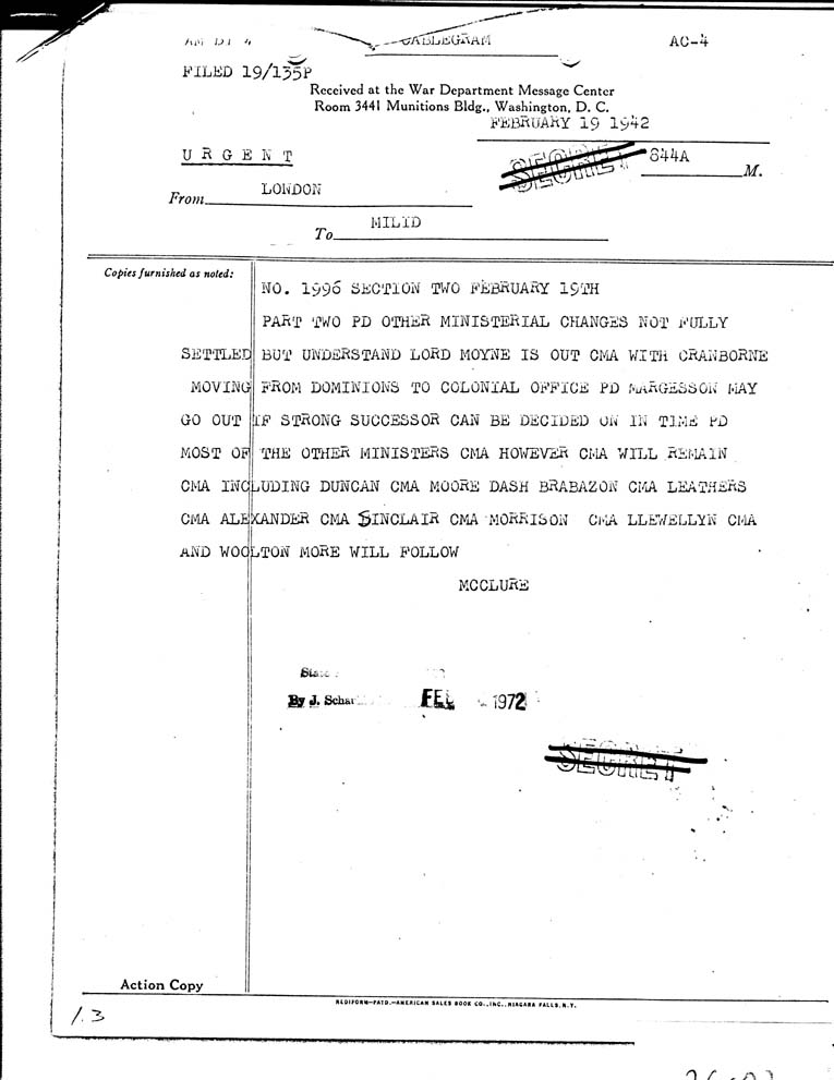 [a26r02.jpg] - McClure to FDR      2/19/42