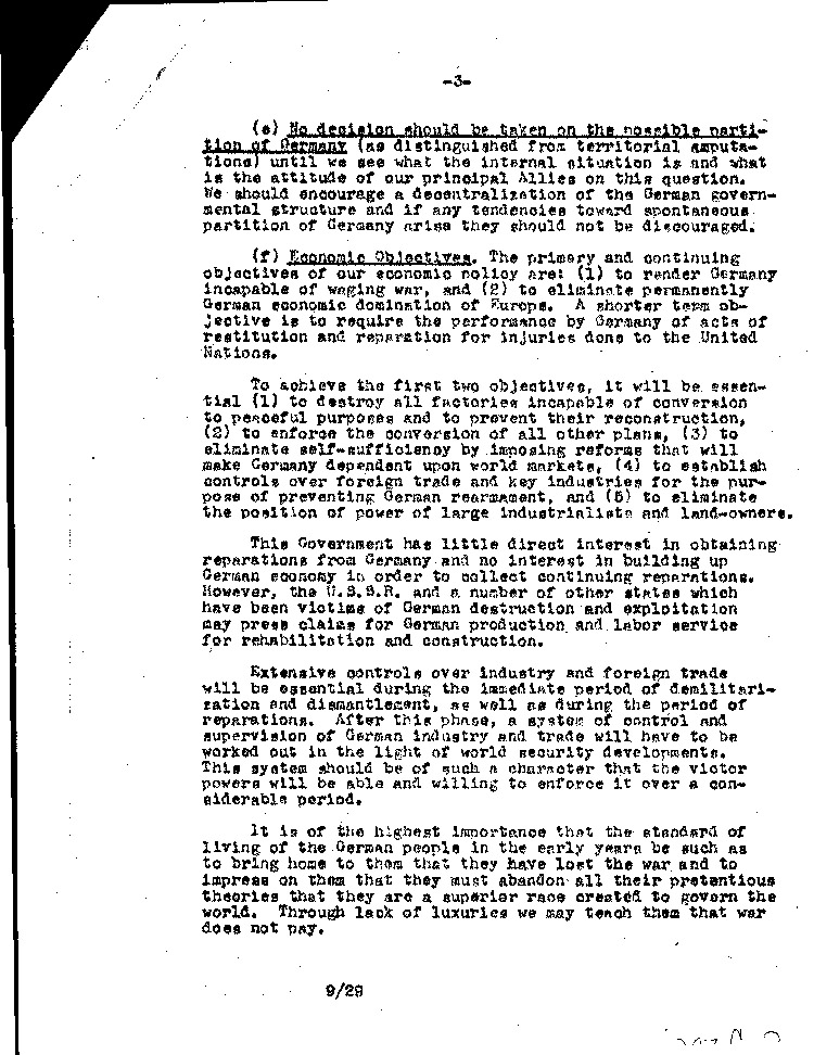 [a297g03.jpg] - Memorandum: Hull-->FDR 9/29/44