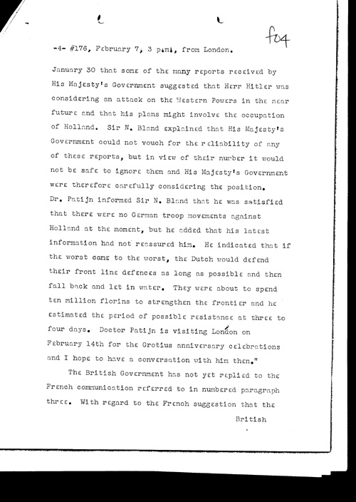 [a304f04.jpg] - Johnson--> Acting Sec. of State 2/7/39