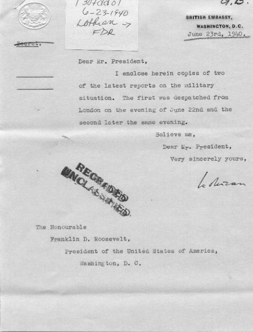 [a307dd01.jpg] - Lord Lothain-->FDR 6/23/1940