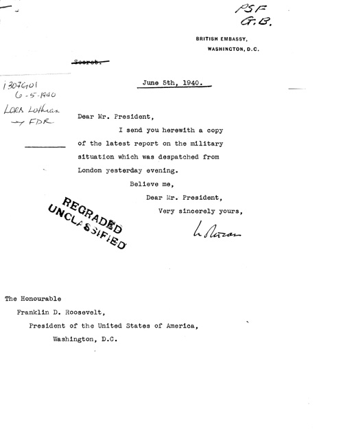 [a307g01.jpg] - Lord Lothain 6/5/1940