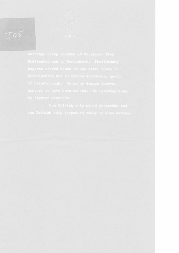 [a307j05.jpg] - Telegram on Military situation (afternoon) 6/7/1940 - Page 2