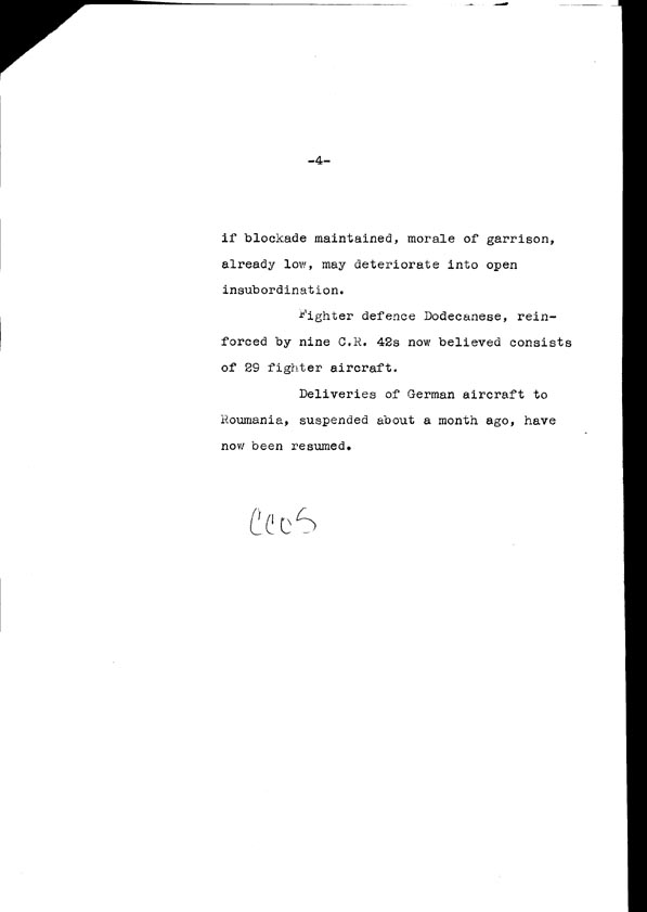 [a308cc05.jpg] - Cont-Telegram dispatched from London re. military situation 7/29/40